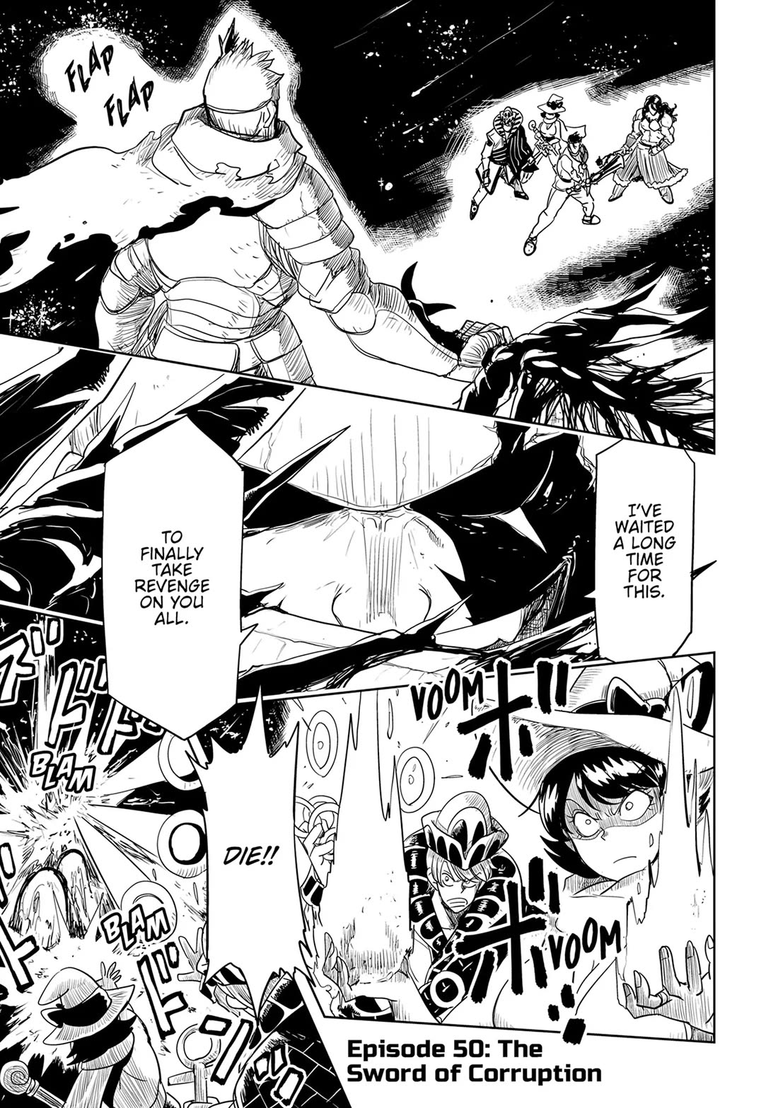 LV1 devil and the one-room hero chapter 50 page 1