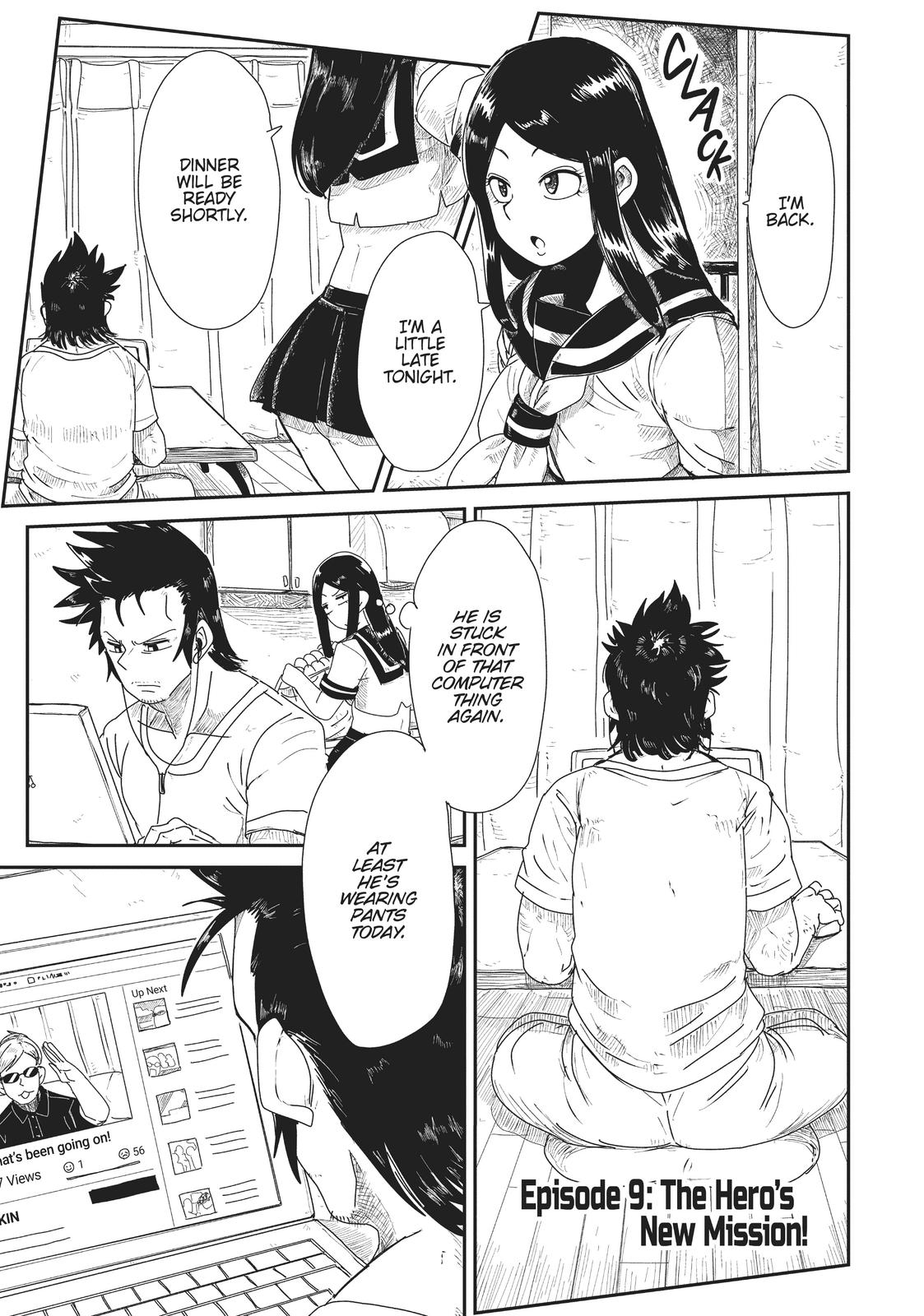 LV1 devil and the one-room hero chapter 9 page 1