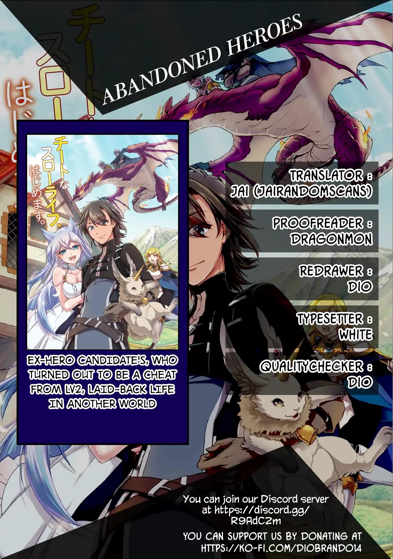 Lv2 kara Cheat datta Moto Yuusha Kouho no Mattari Isekai Life chapter 4 page 1