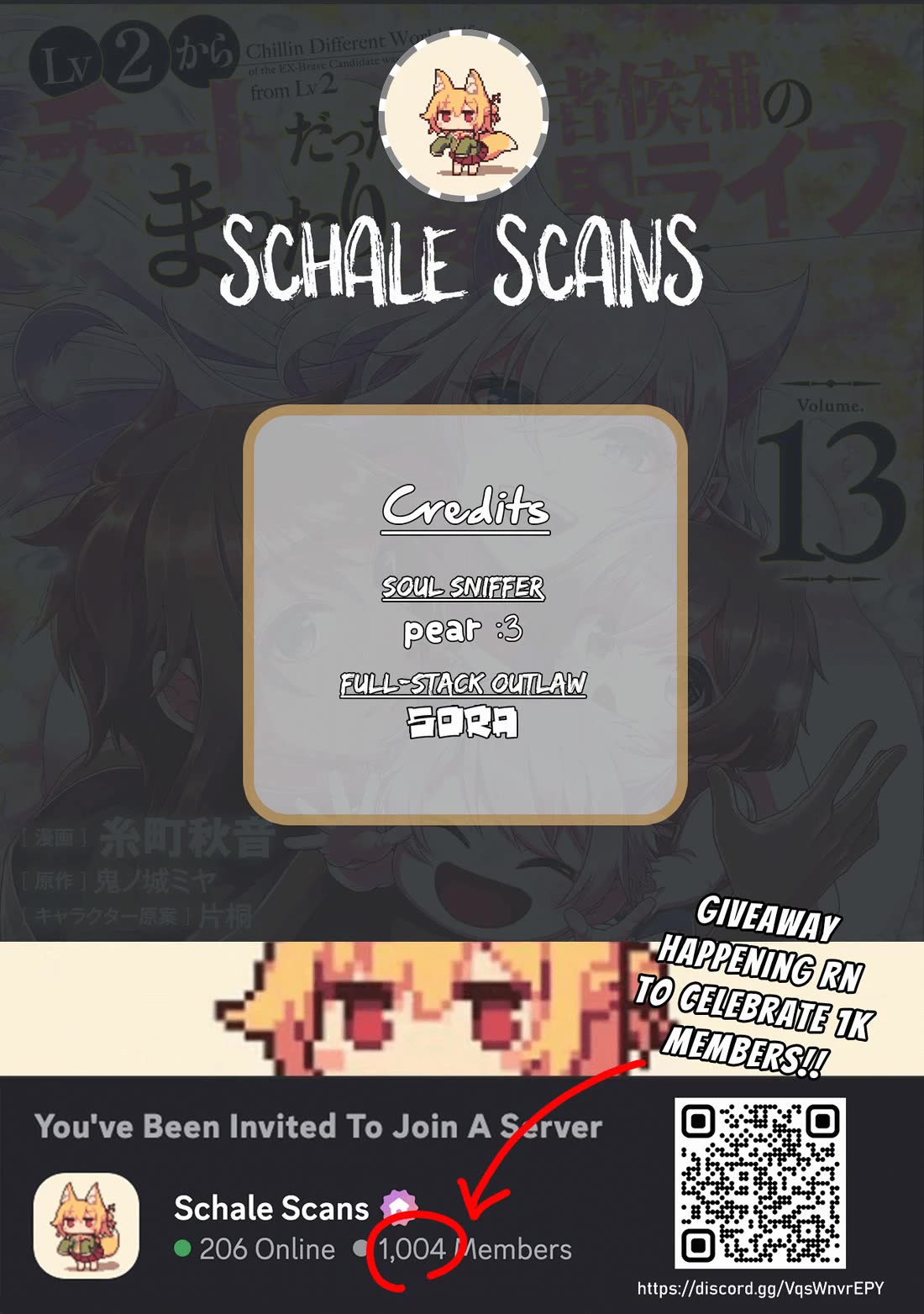 Lv2 kara Cheat datta Moto Yuusha Kouho no Mattari Isekai Life chapter 65 page 1