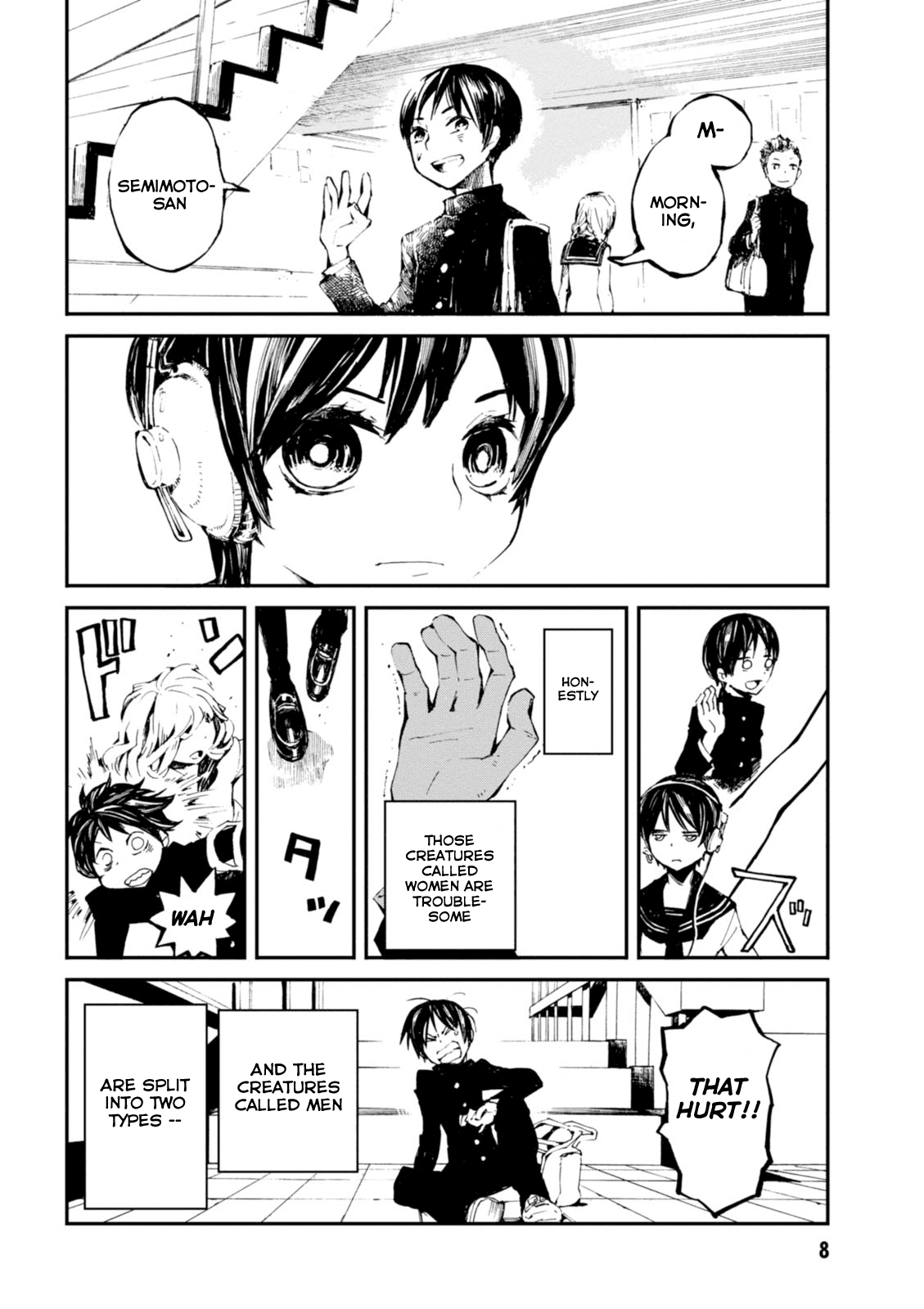 Macchi Shoujo chapter 1 page 8