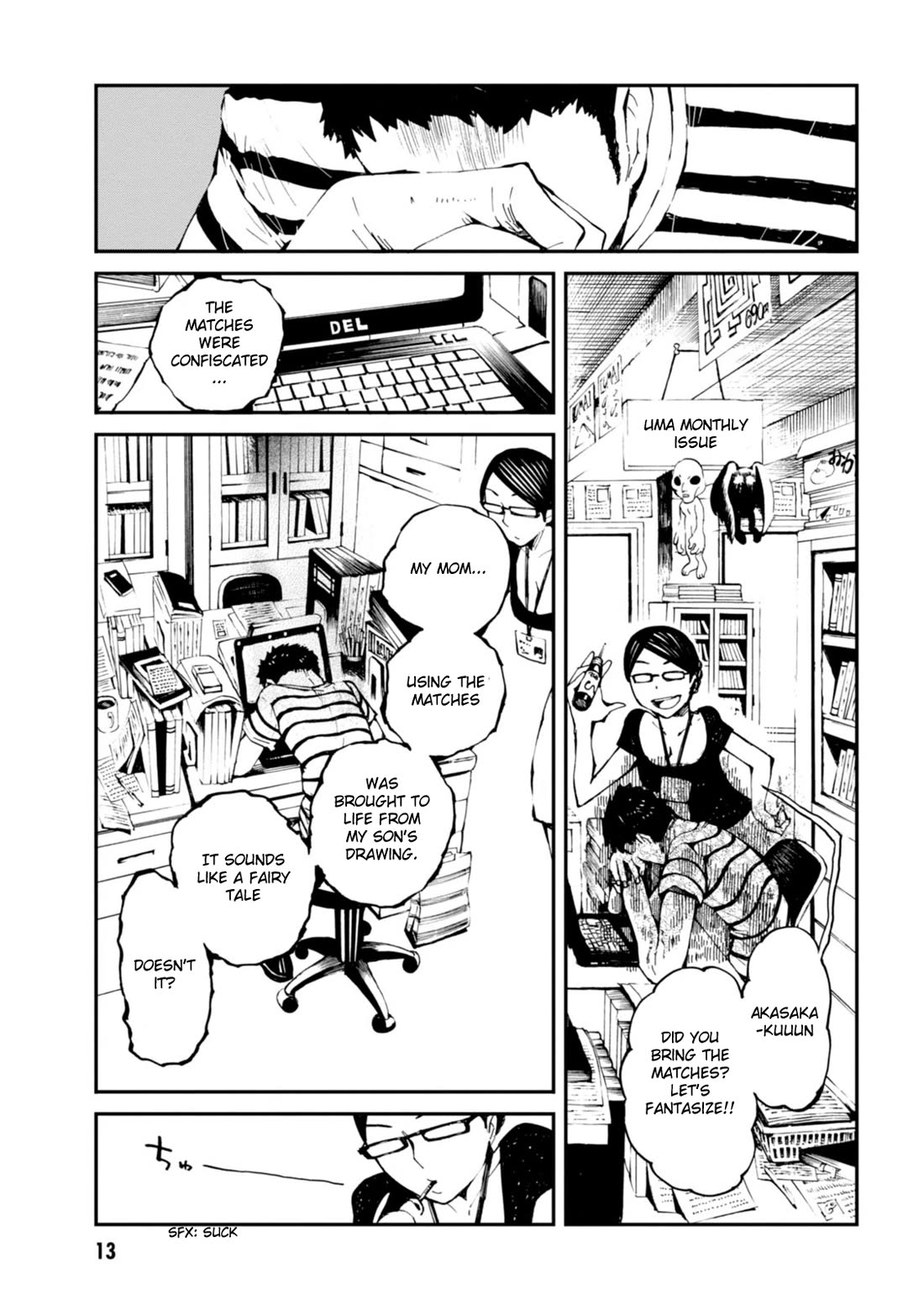 Macchi Shoujo chapter 14 page 14