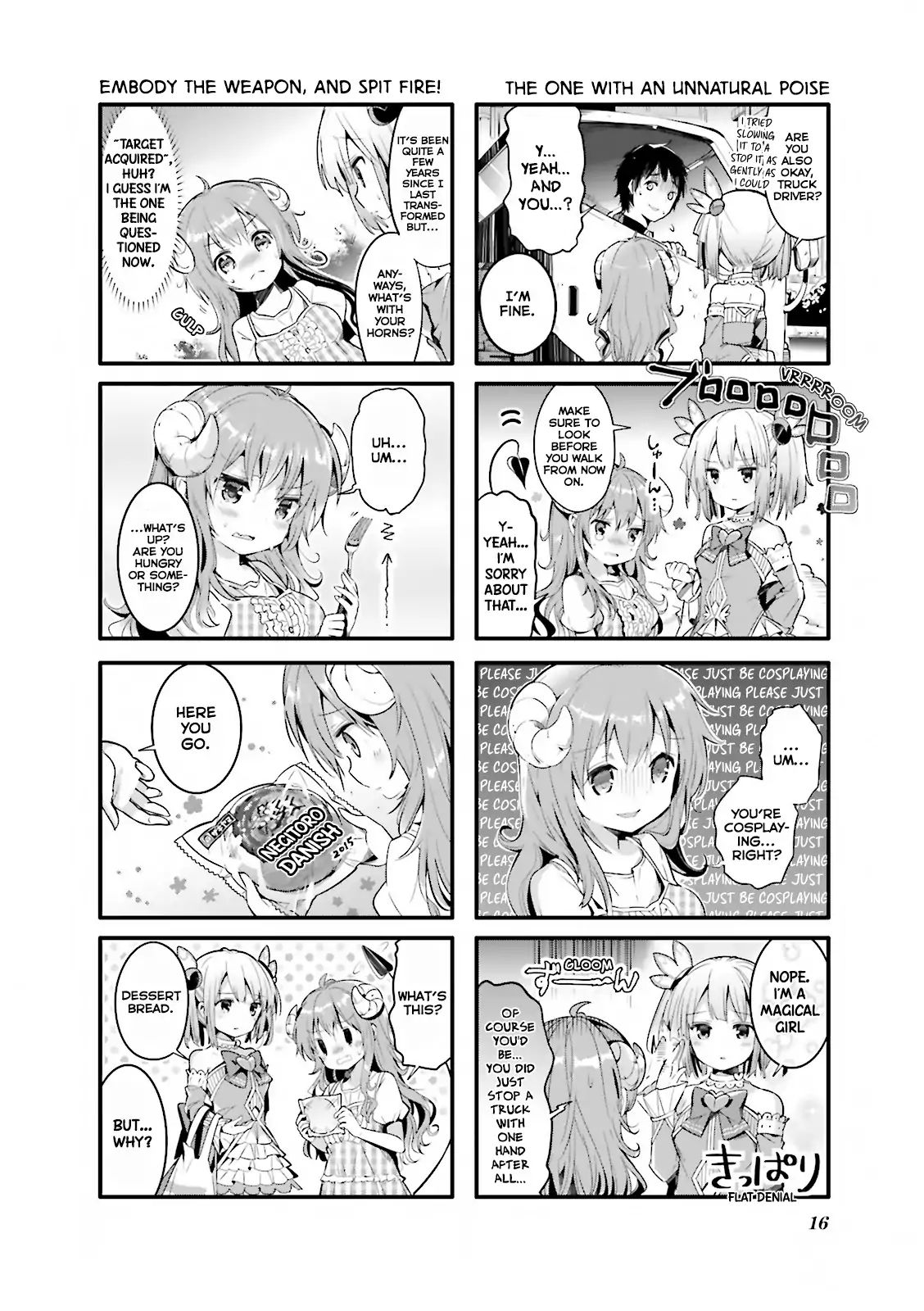 Machikado Mazoku chapter 1 page 9