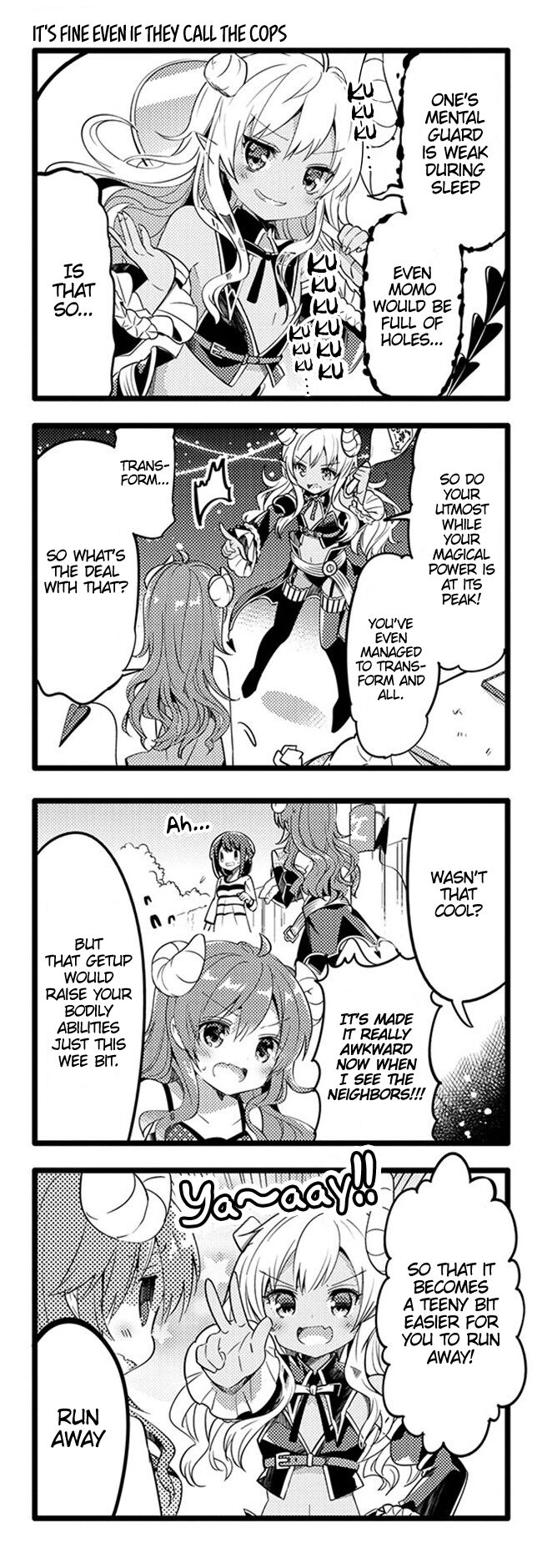 Machikado Mazoku chapter 11 page 3