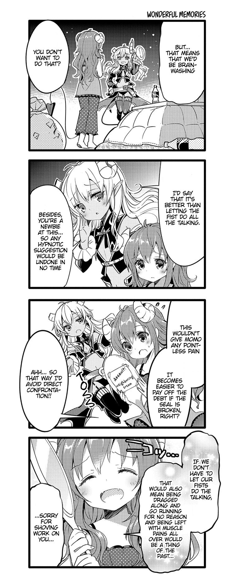 Machikado Mazoku chapter 11 page 4