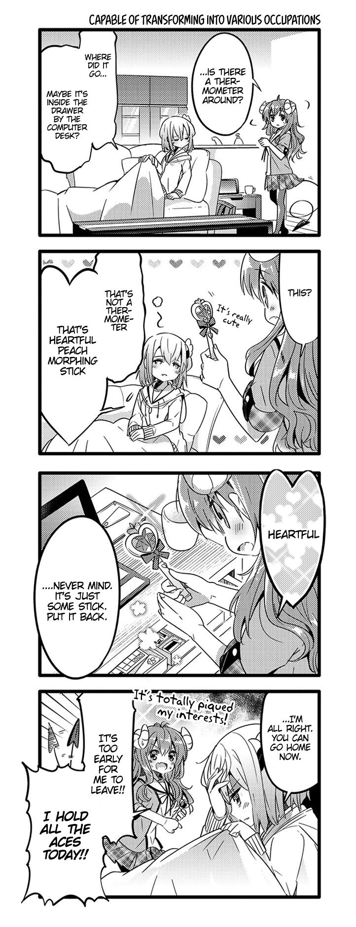 Machikado Mazoku chapter 12 page 3