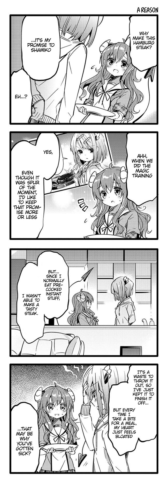 Machikado Mazoku chapter 12 page 9