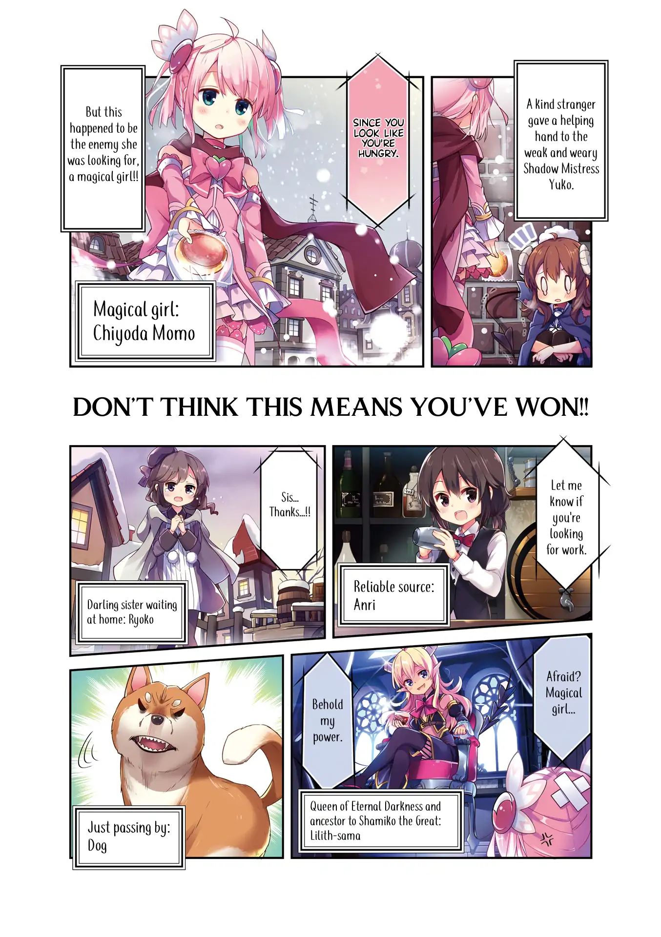 Machikado Mazoku chapter 13.9 page 4