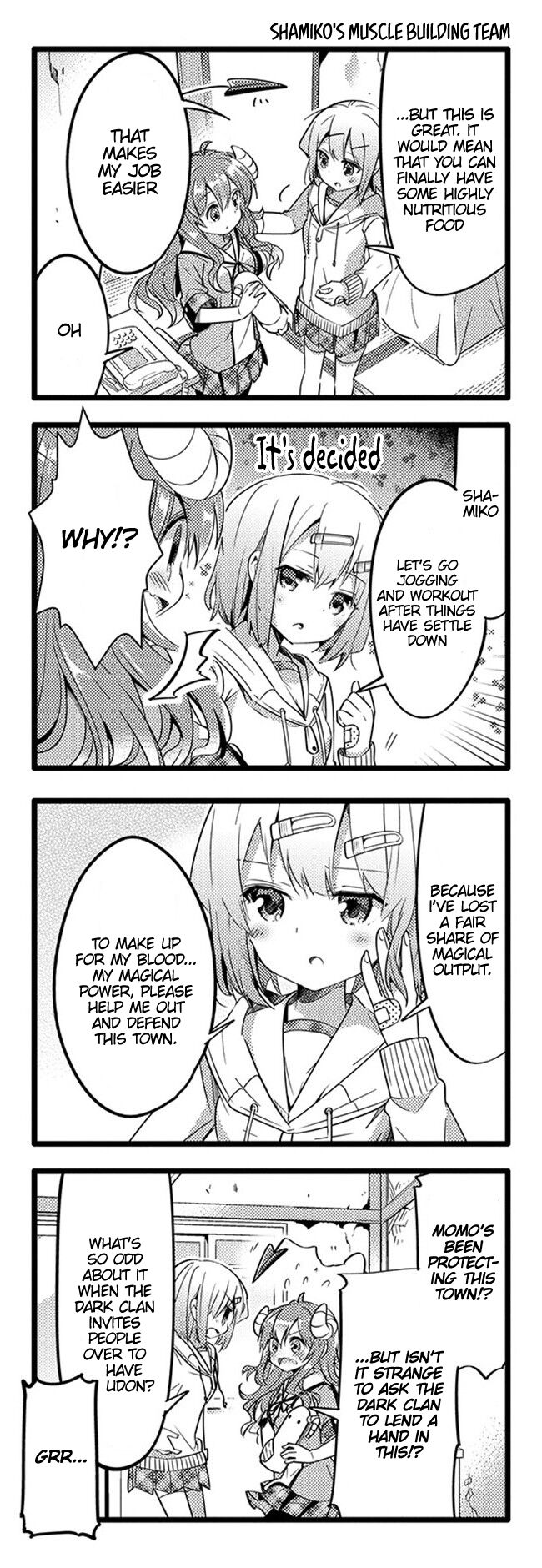 Machikado Mazoku chapter 13 page 12