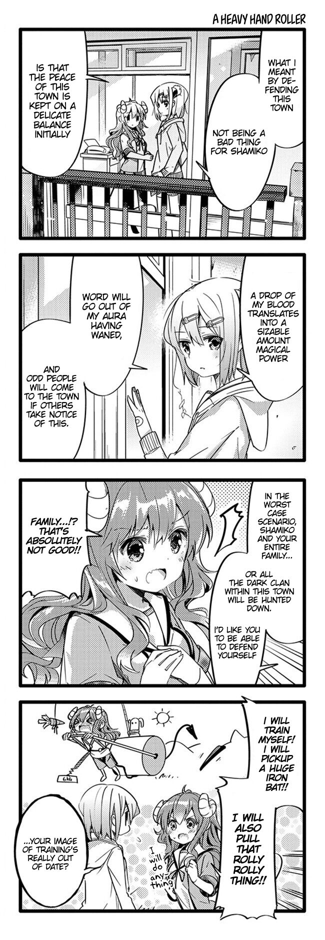 Machikado Mazoku chapter 13 page 14