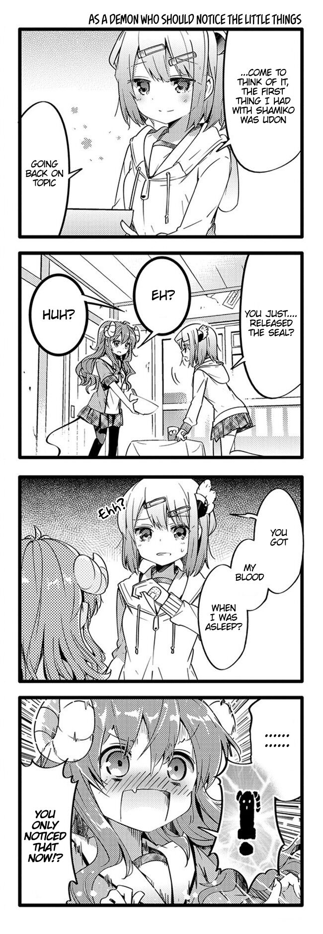 Machikado Mazoku chapter 13 page 6