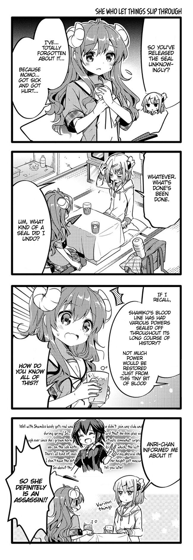 Machikado Mazoku chapter 13 page 7