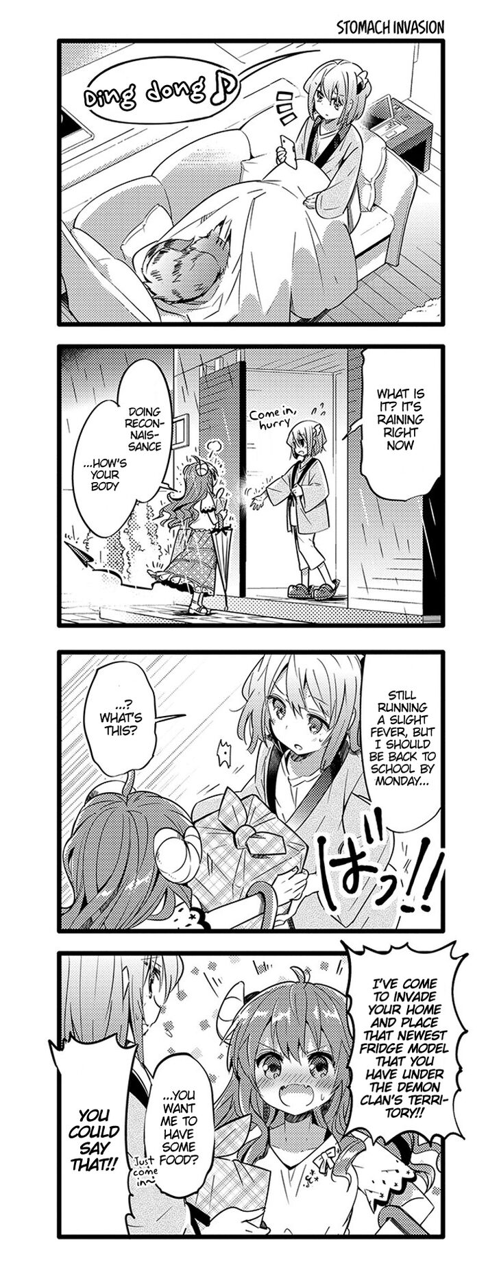 Machikado Mazoku chapter 14 page 14