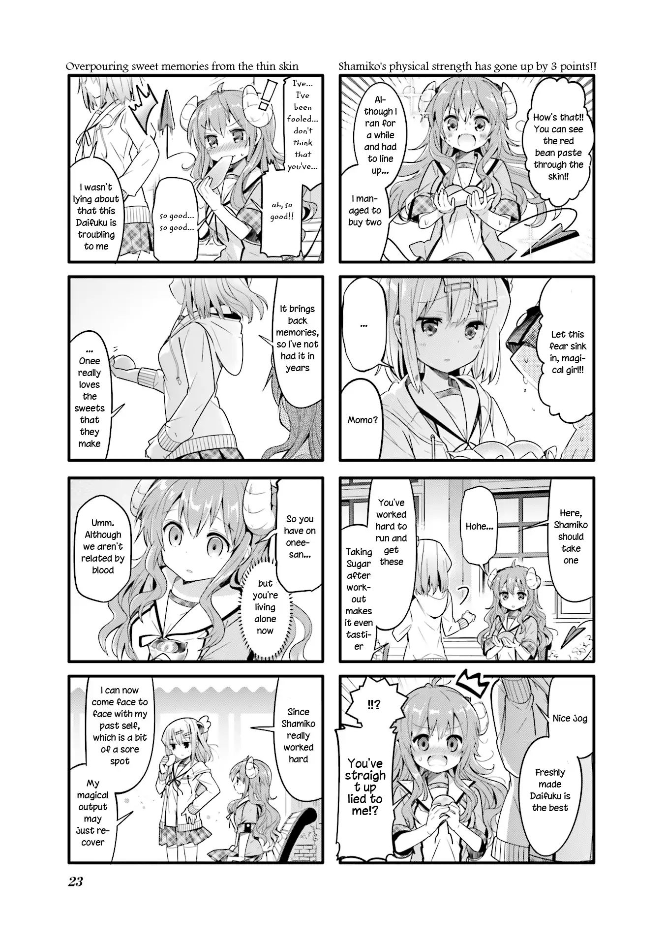 Machikado Mazoku chapter 15 page 7