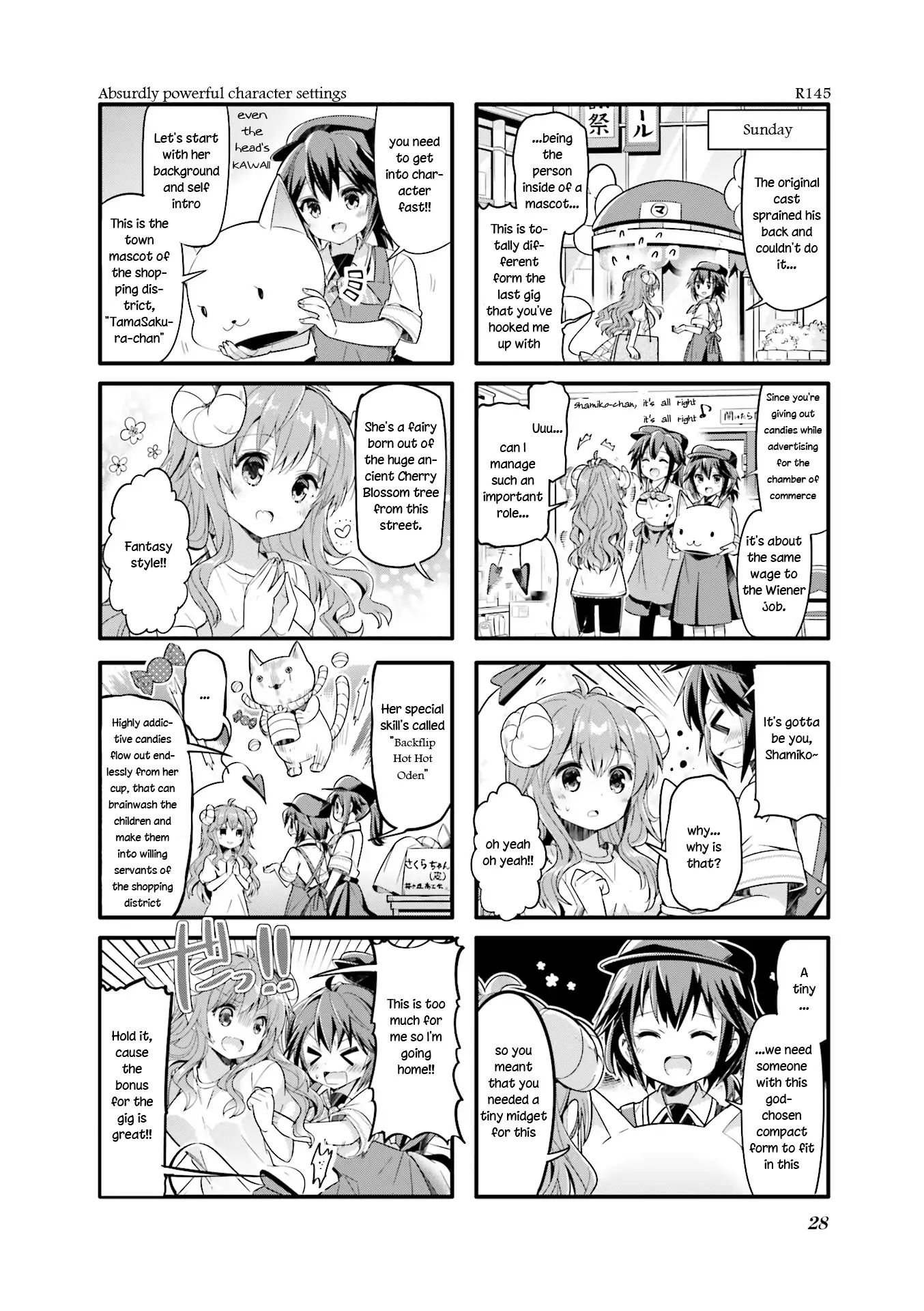 Machikado Mazoku chapter 16 page 2