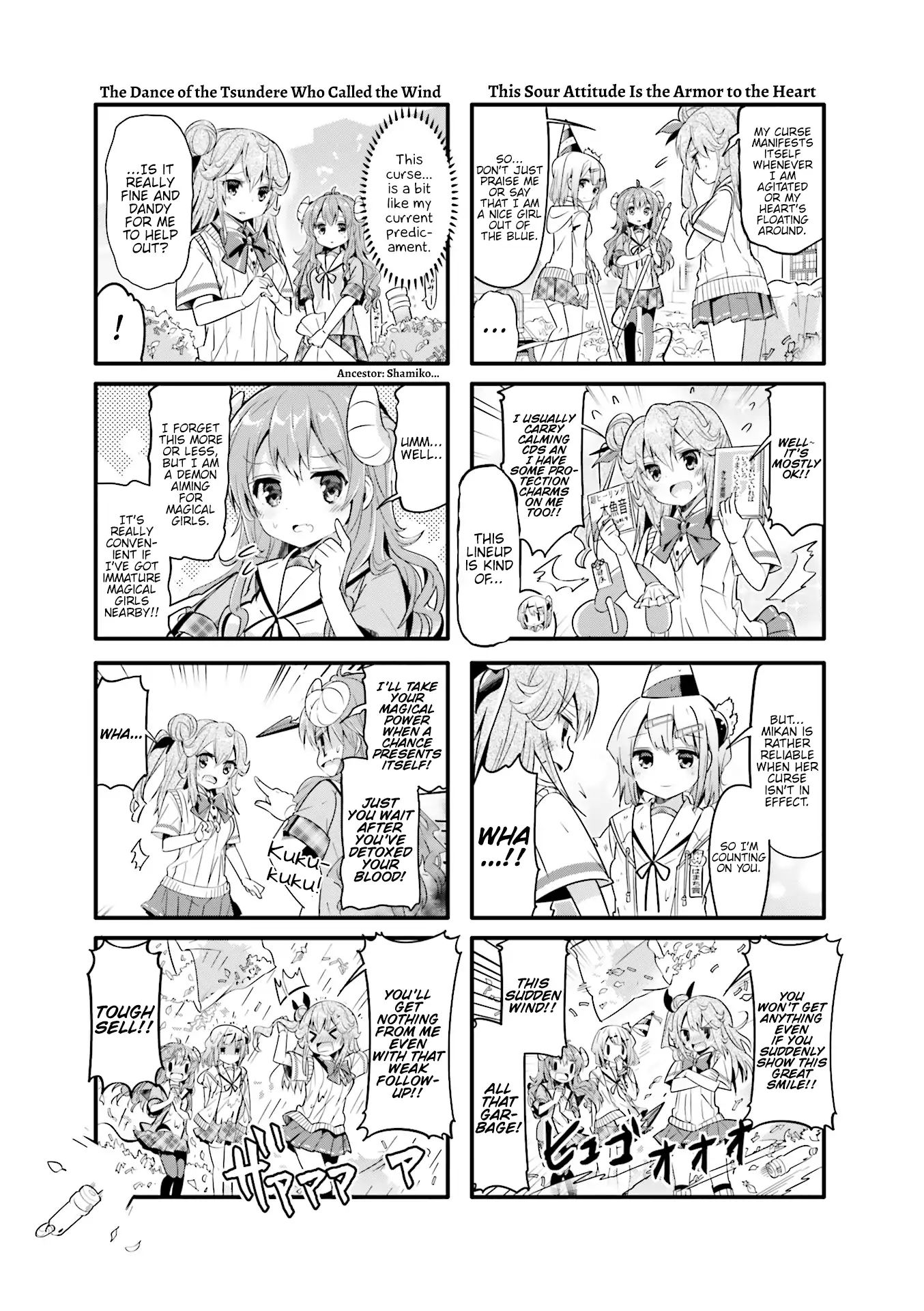 Machikado Mazoku chapter 17 page 7