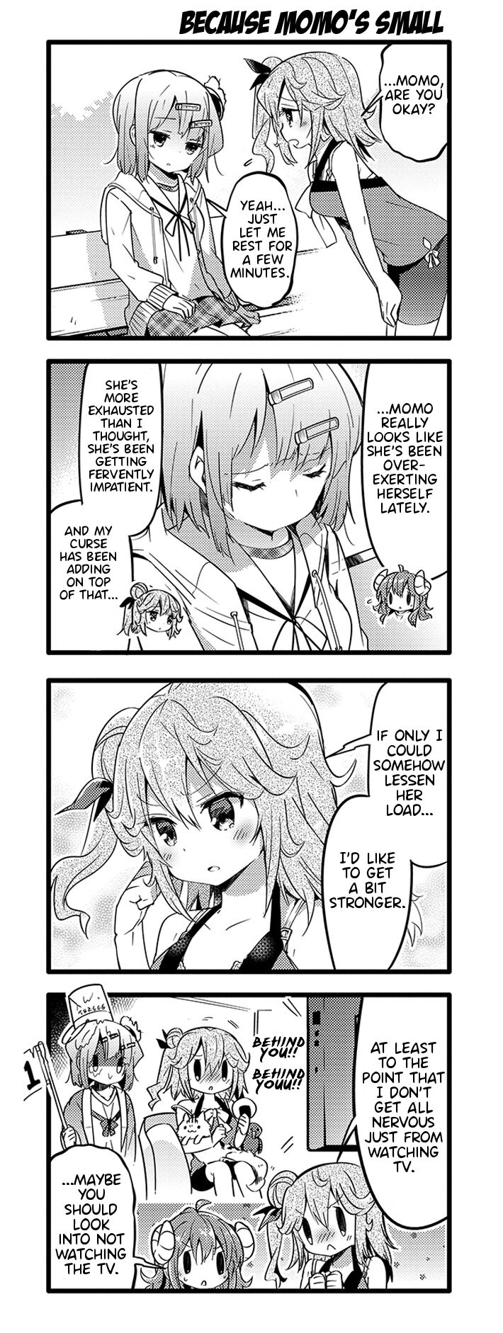 Machikado Mazoku chapter 18 page 10