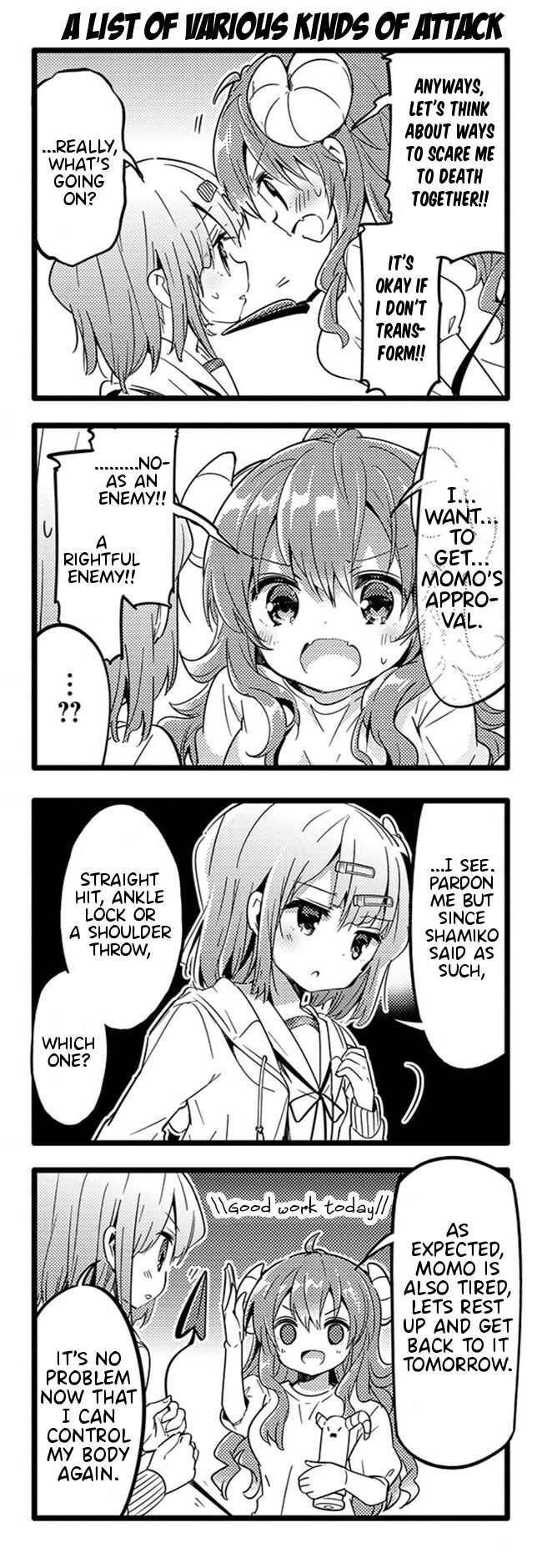 Machikado Mazoku chapter 18 page 14