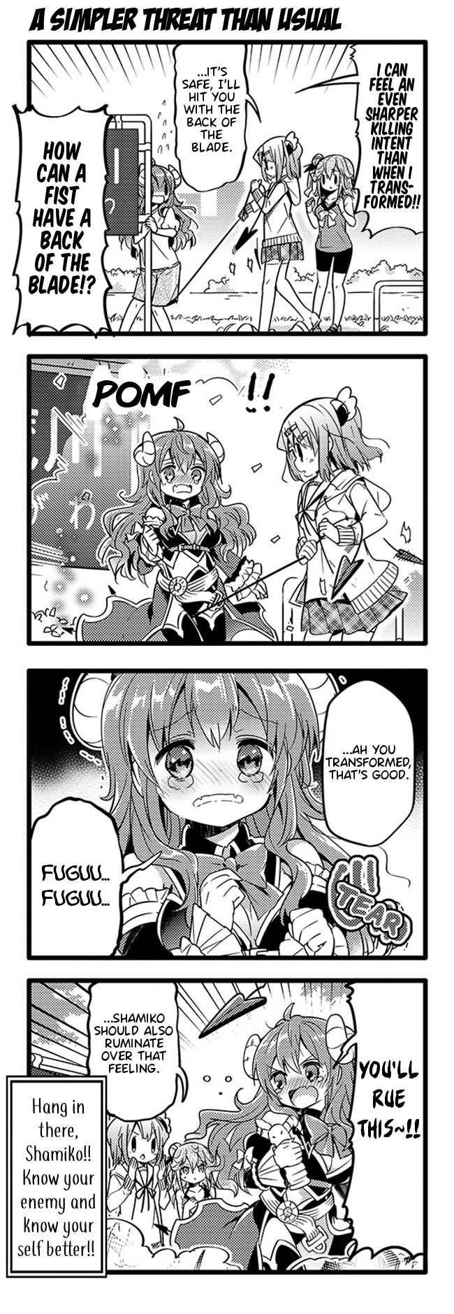 Machikado Mazoku chapter 18 page 15