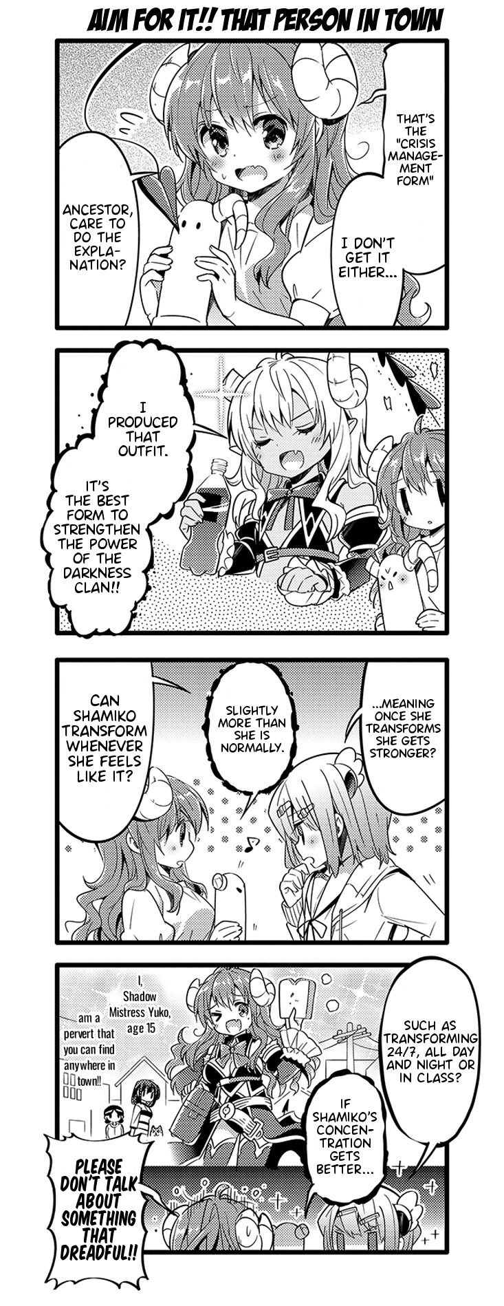 Machikado Mazoku chapter 18 page 2