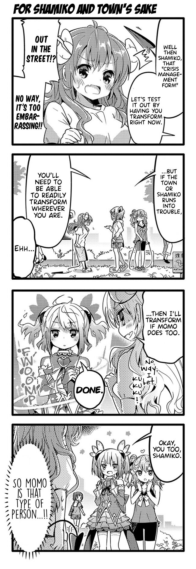 Machikado Mazoku chapter 18 page 3