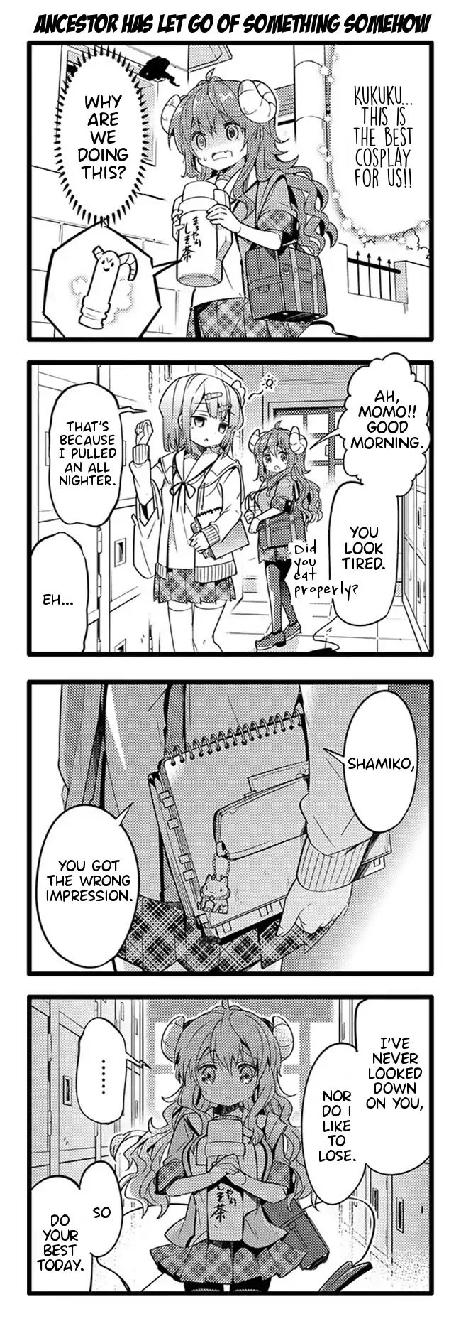 Machikado Mazoku chapter 19 page 10