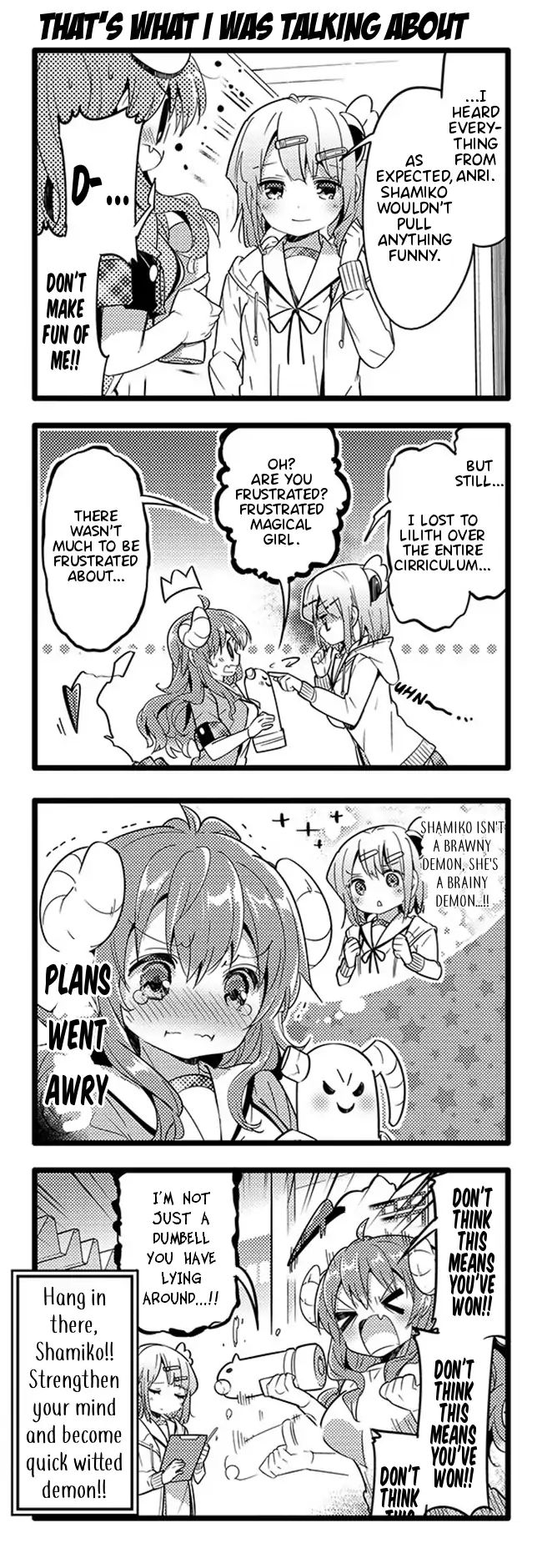 Machikado Mazoku chapter 19 page 15