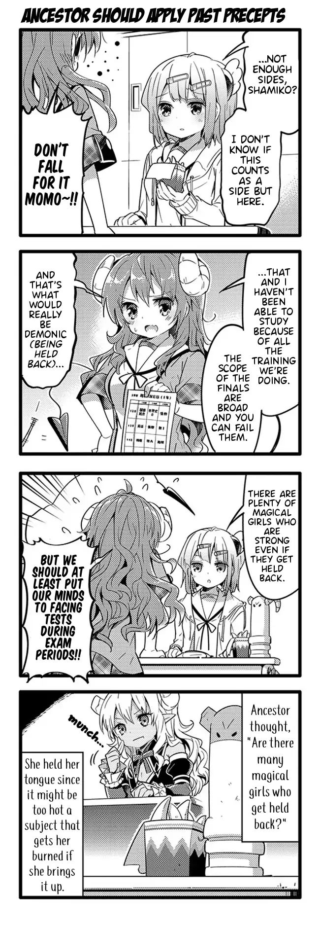 Machikado Mazoku chapter 19 page 3