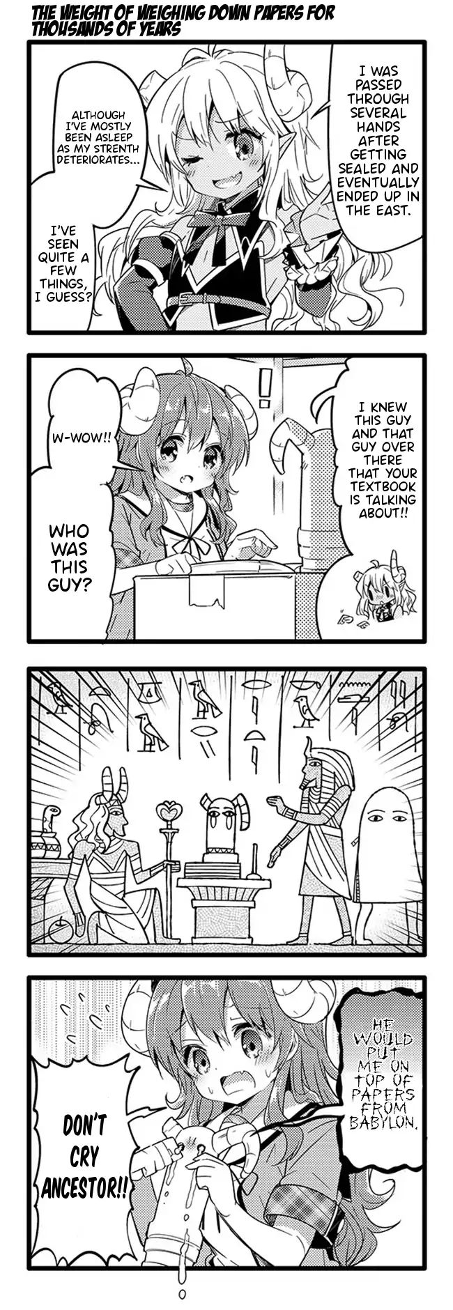 Machikado Mazoku chapter 19 page 7