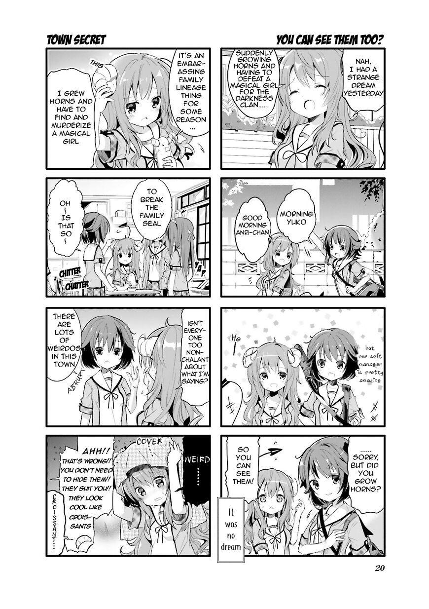 Machikado Mazoku chapter 2 page 2