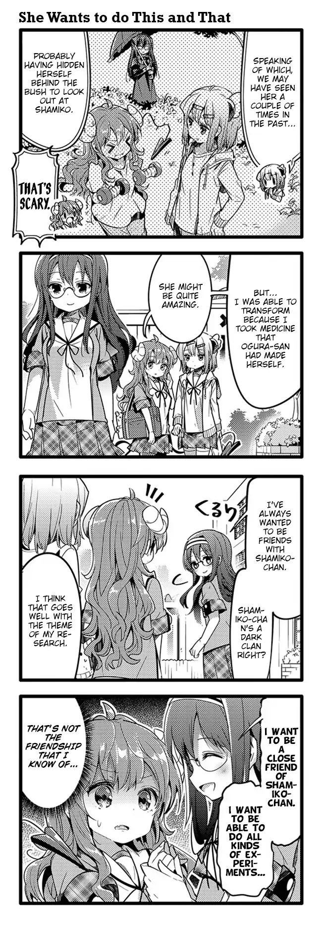 Machikado Mazoku chapter 21 page 3