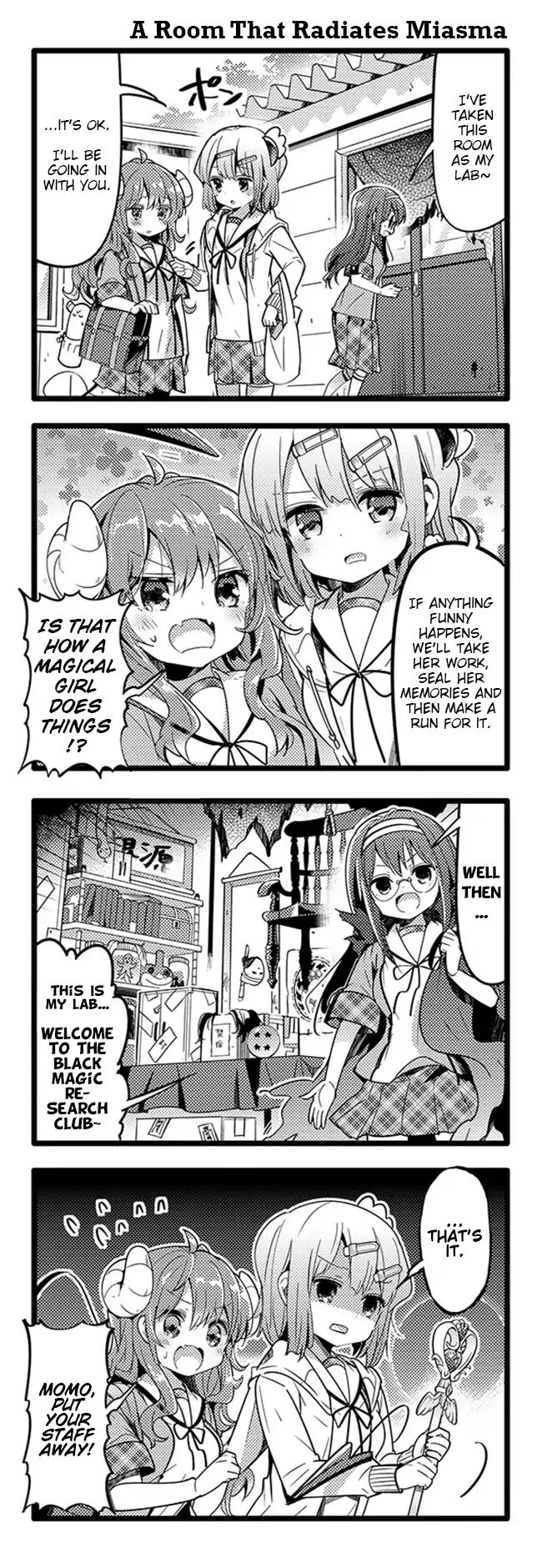 Machikado Mazoku chapter 21 page 4