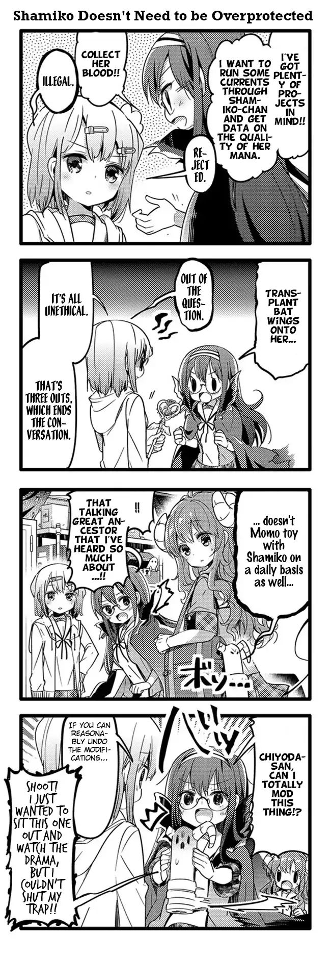 Machikado Mazoku chapter 21 page 6