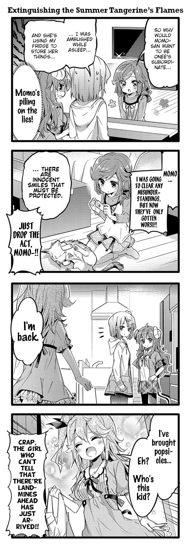 Machikado Mazoku chapter 22 page 8