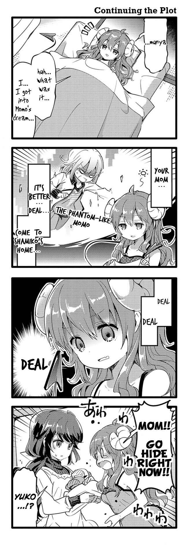 Machikado Mazoku chapter 24 page 10