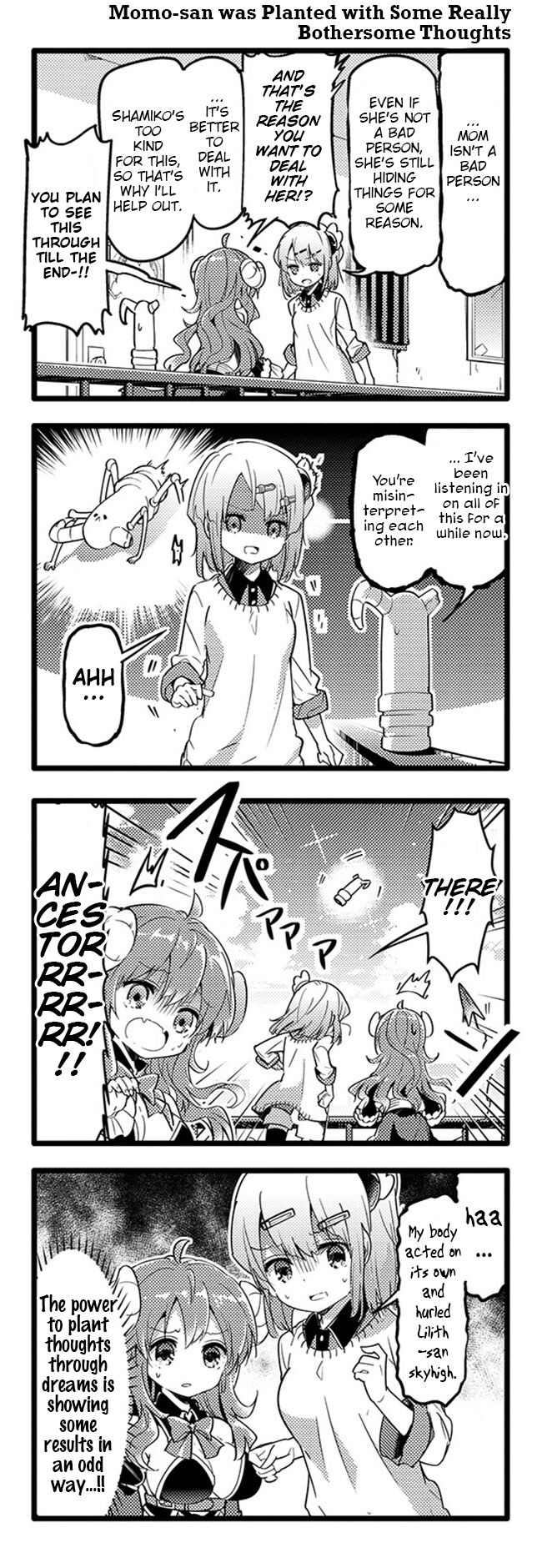 Machikado Mazoku chapter 24 page 12