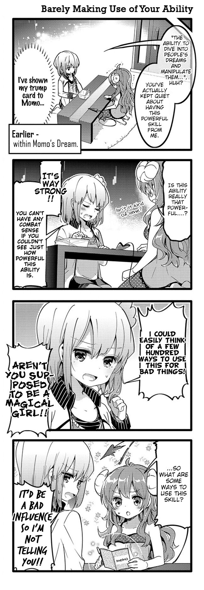 Machikado Mazoku chapter 24 page 2