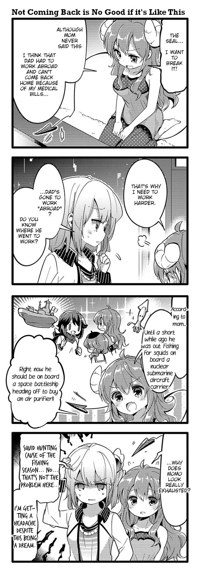 Machikado Mazoku chapter 24 page 5