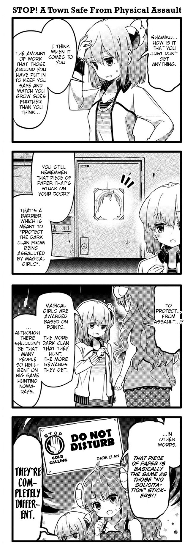 Machikado Mazoku chapter 24 page 6