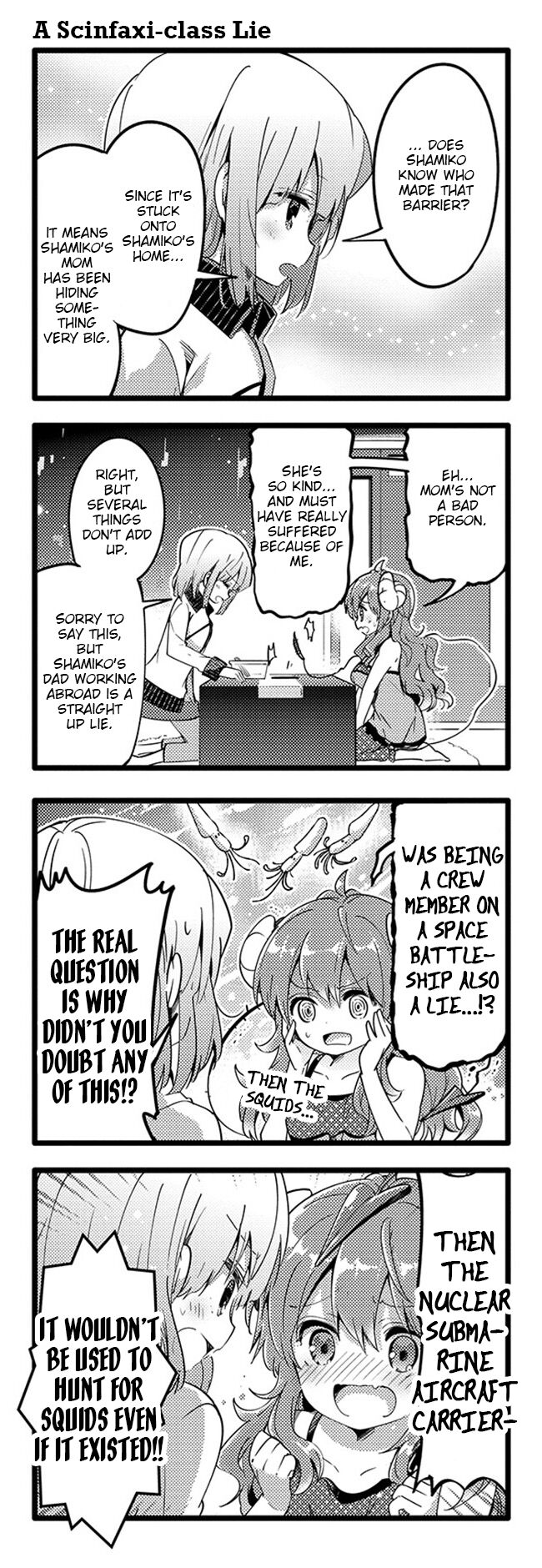 Machikado Mazoku chapter 24 page 7