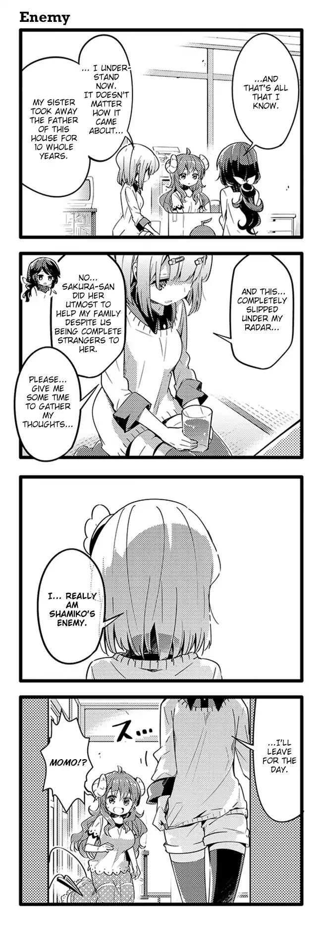 Machikado Mazoku chapter 25 page 11