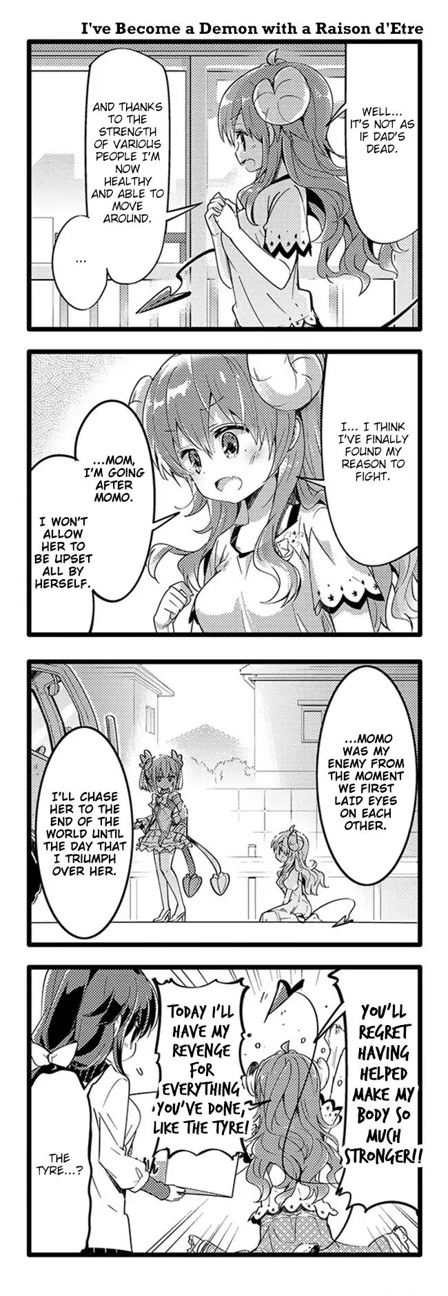 Machikado Mazoku chapter 25 page 14