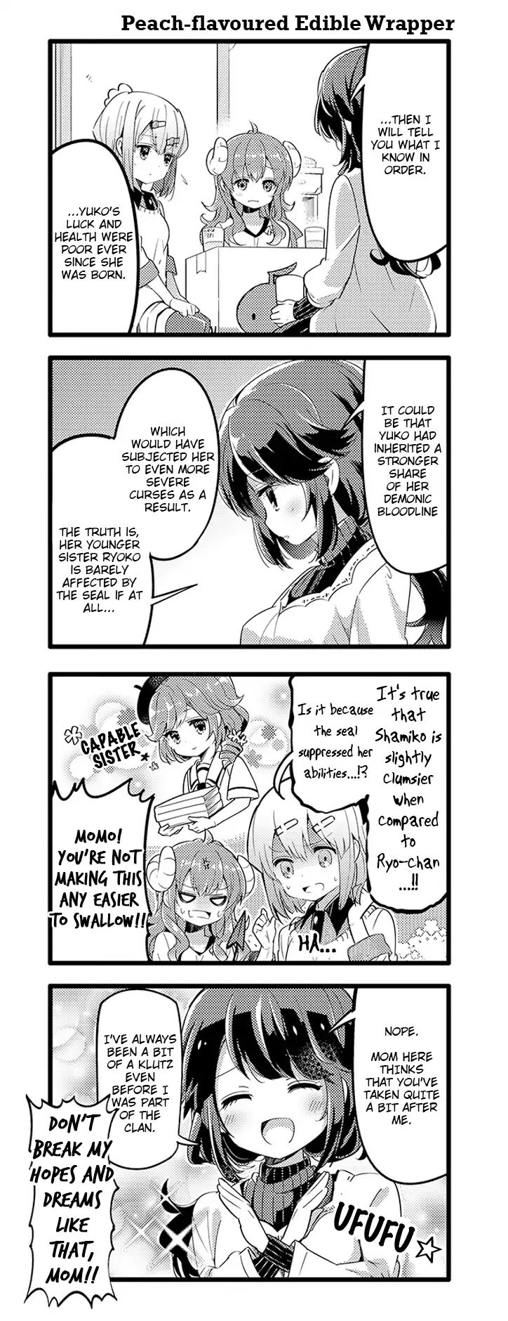 Machikado Mazoku chapter 25 page 4