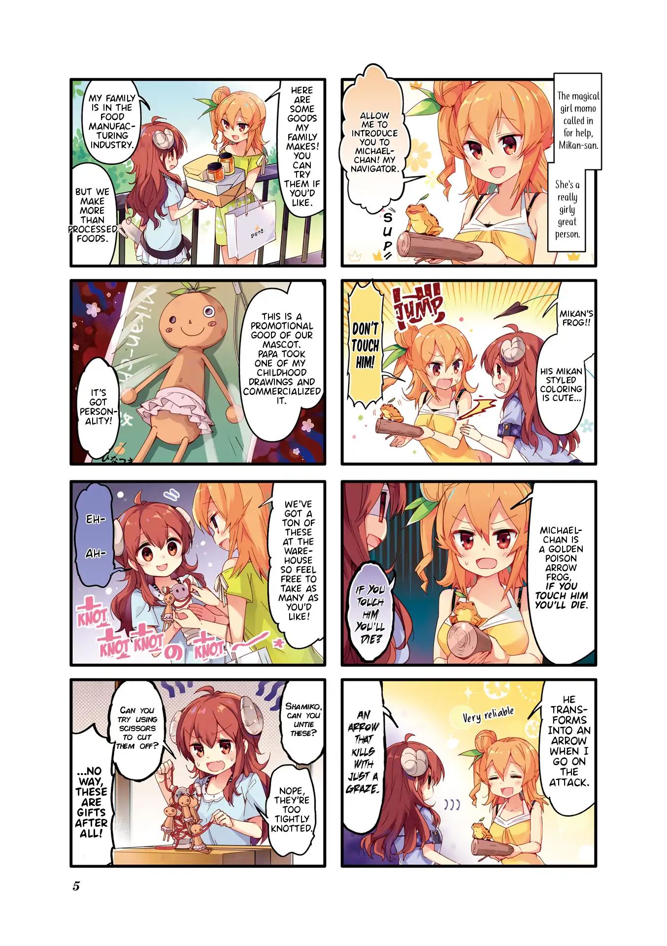 Machikado Mazoku chapter 26.9 page 6