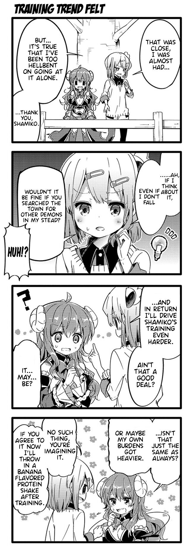 Machikado Mazoku chapter 26 page 15