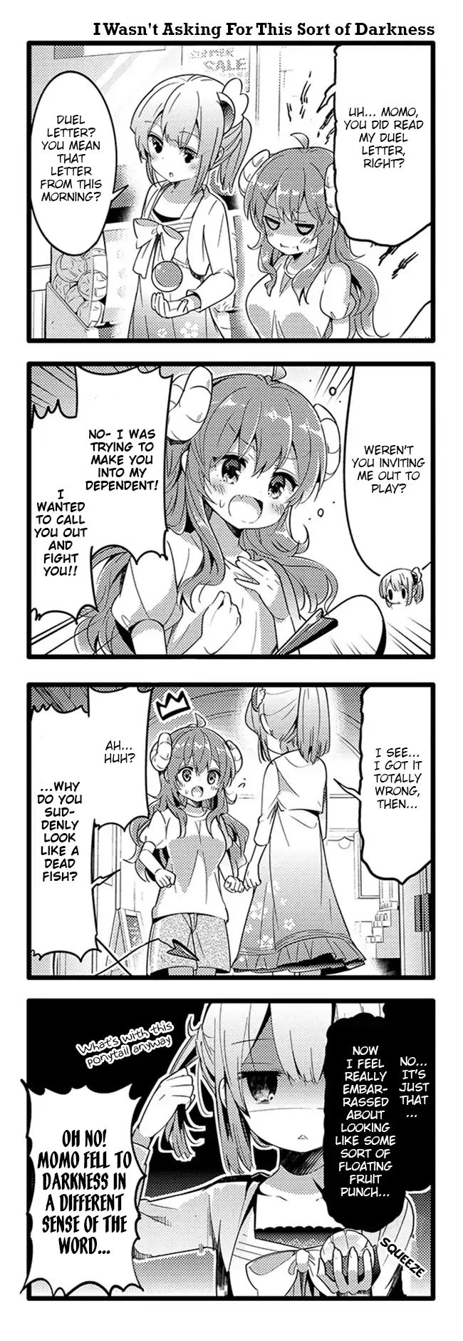 Machikado Mazoku chapter 27 page 12