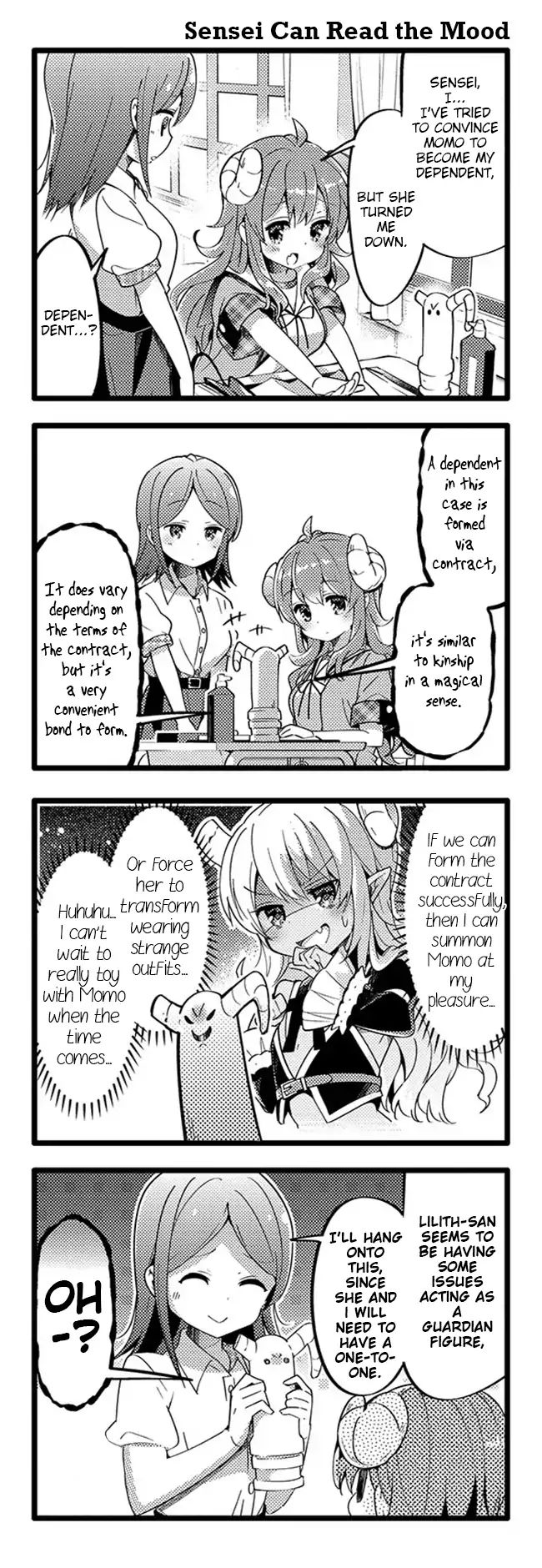 Machikado Mazoku chapter 27 page 2