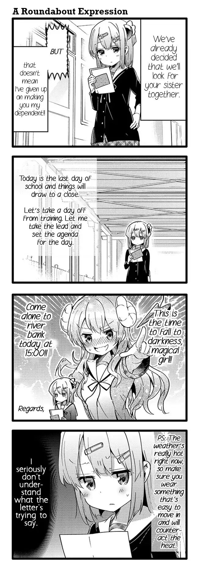 Machikado Mazoku chapter 27 page 7