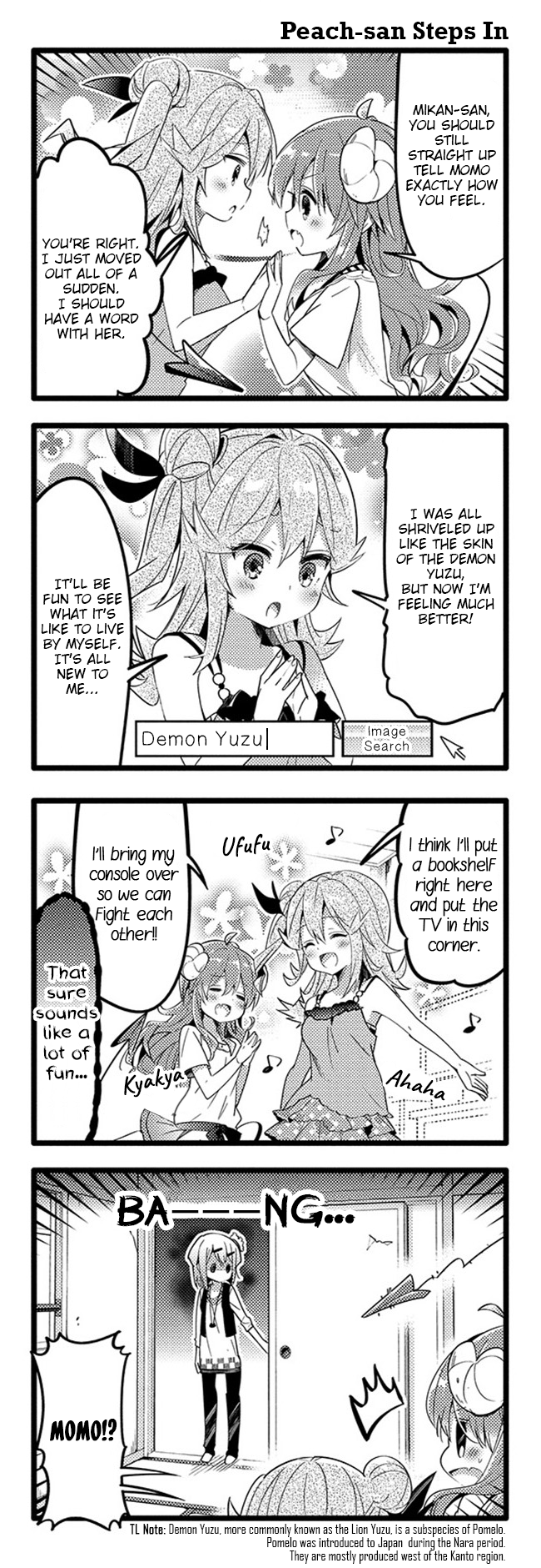 Machikado Mazoku chapter 28 page 12