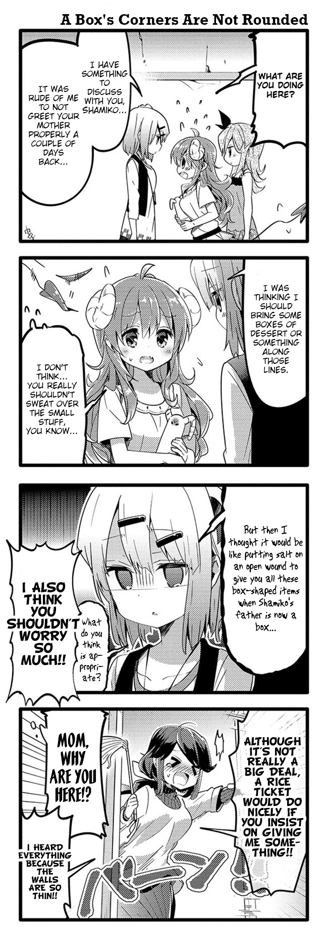 Machikado Mazoku chapter 28 page 13